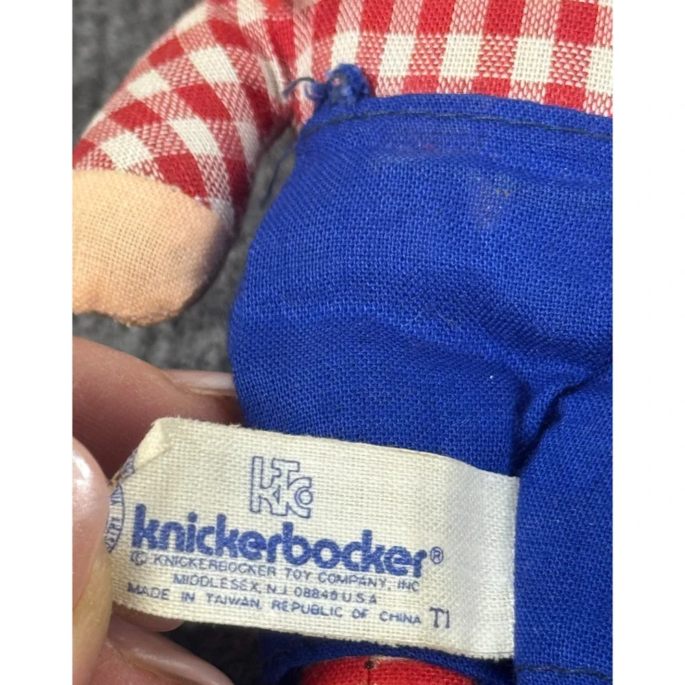 Vtg 70's Knickerbocker Raggedy Ann & Andy 8